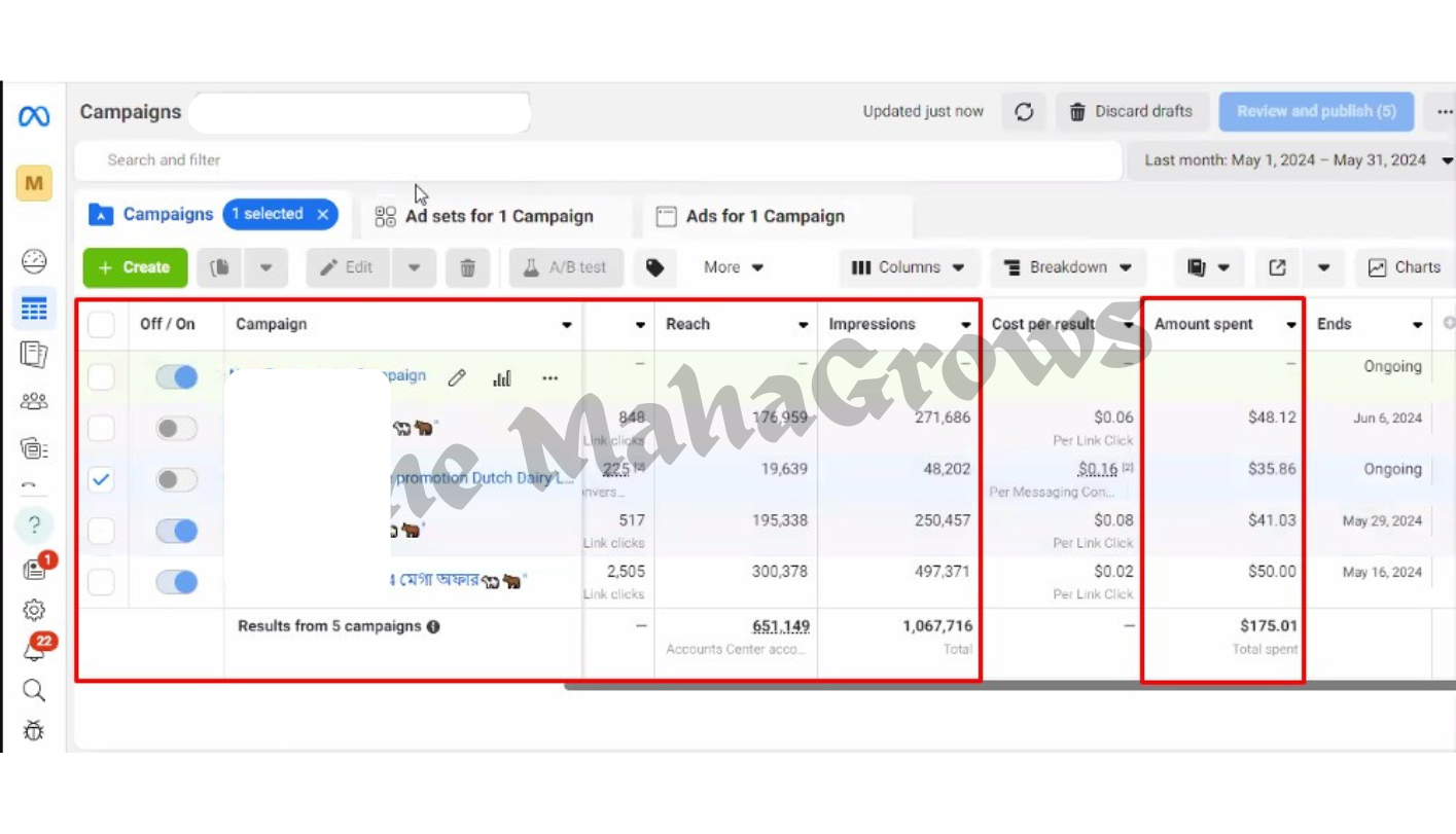 Home mahagrows port10